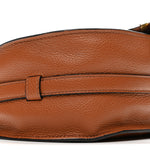 Calfskin Medium Marcie Round Crossbody Bag Tan