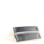 PVC Nappa Intrecciato Large Cabat Transparent Fondente