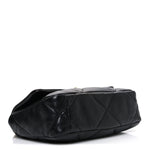 Lambskin Quilted Medium Chanel 19 Flap Black