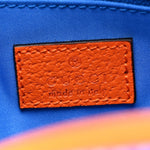Jersey GG Monogram All Over Sporty Flap Backpack Blue Multicolor