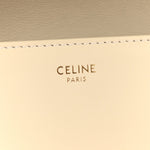 Natural Calfskin Triomphe Shoulder Bag Pampa