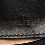 Calfskin Matelasse Mini GG Marmont 2.0 Bucket Bag Black