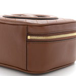 Sakai Be Green Calfskin Diagonal Stitched Blondie Top Handle Bag Cuir