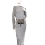 Calfskin Marcie Convertible Belt Bag Cashmere Grey