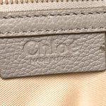 Calfskin Small Marcie Satchel Cashmere Grey