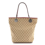 Monogram Large Eclipse Tote Red