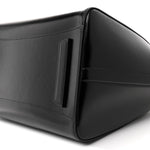Shiny Lord Calfskin Medium Antigona Black