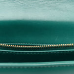 Calfskin Serpenti Forever Shoulder Bag Emerald Green