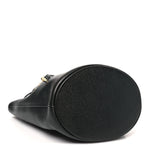 Caviar Deauville Drawstring Bucket Bag Black
