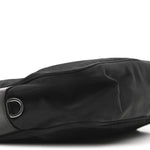 Tessuto Nylon Triangle Shoulder Bag Black