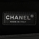 Lambskin Quilted New Medium Boy Flap Black