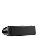 Caviar Quilted Maxi Double Flap Black
