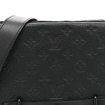 Taurillon Monogram Steamer Messenger Black