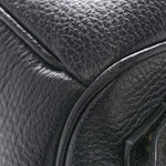 Pebbled Calfskin Soho Chain Backpack Black