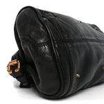 Calfskin Medium Paddington Satchel Black