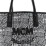 Visetos Medium Liz Reversible Shopper Tote Black