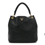 Vitello Daino Hobo Black