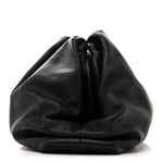 Smooth Butter Calf The Pouch Oversized Clutch Black