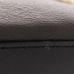 Calfskin Shearling Bang Bang Vanity Case Light Brown Teddy