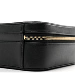 Caviar Quilted Medium CC Filigree Vanity Case Black