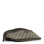 GG Supreme Monogram Belt Bag Dark Brown