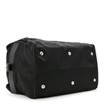 Tessuto Nylon Saffiano Viaggio Duffle Black
