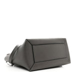 Grained Calfskin Micro Belt Bag Grey