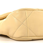 Lambskin Quilted Medium Chanel 19 Flap Yellow
