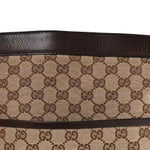 Monogram Braided Shoulder Bag Brown