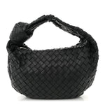 Nappa Intrecciato Teen Jodie Hobo Black