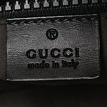 GG Supreme Monogram Flat Messenger Bag Black