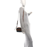 New Denim GG Monogram Dollar Calfskin Mini Ophidia Shoulder Bag Blue Tea Cuir Epilog