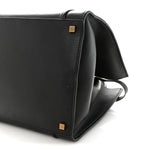 Supple Calfskin Medium Phantom Luggage Black