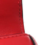 Saffiano City Calf Cahier Belt Bag Fuoco Black