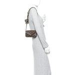 Monogram Felicie Strap & Go Kaki