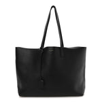 Calfskin Large Shopping Tote Black