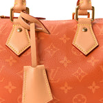 Calfskin Monogram Speedy P9 Bandouliere 20 Ochre