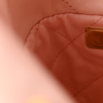 Shiny Calfskin Quilted Small Chanel 22 Light Pink