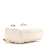 Lambskin Cannage Micro Lady D-Joy Latte