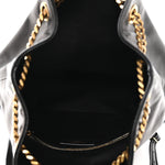 Lambskin Matelasse Monogram Joe Backpack Black
