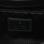 Nappa Vertical Matelasse Small Maxi Horsebit Chain Shoulder Bag Black