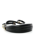 Soft Calfskin Arque Shoulder Bag Black