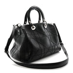 Lambskin Cannage Granville Polochon Black