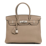 Togo Birkin 30 Gris Tourterelle