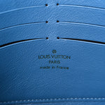 Crocodile Twist Chain Wallet Bleuet