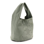 Nappa Woven Hobo Aloe