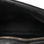 Calfskin Matelasse Monochrome Small GG Marmont Chain Shoulder Bag Black