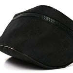 Nylon Monogram Fanny Pack Belt Bag Black