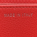 Grained Calfskin Quilted CC Box Wallet On Chain WOC Pink