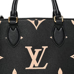 Empreinte Monogram Giant Onthego PM Black Beige